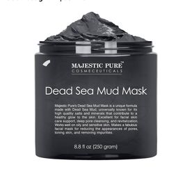 Majestic Pure Dead Sea Mud Mask - Natural Face and Skin Care