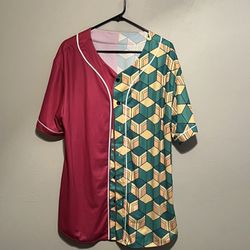 Demon Slayer Giyu Baseball Jersey