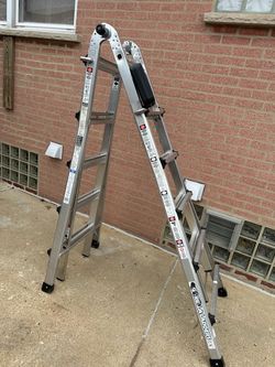 22 FT. REACH MPXA ALUMINUM MULTI-POSITION LADDER, 300 LBS. LOAD CAPACITY