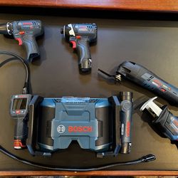 Bosch 12v Tool Set With L-boxx’s