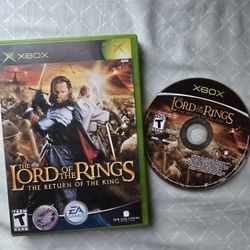 The Lord Of The Rings Return Of The King On Xbox Original