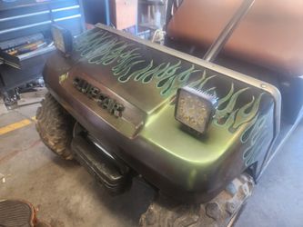 Gas powered CLUB CAR golf cart