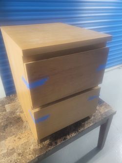 (2x) 2-Drawer Bedside Dresser