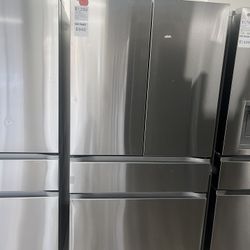Final Sale/ Out Of Box Never Used 30cu.ft Capacity 4 Door Fridge On Sale 