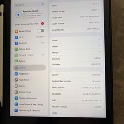 iPad 9th generation mint condition 64g with Apple Pencil