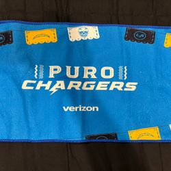 NFL Los Angeles Chargers Puro Chargers Verizon Giveaway Towel 