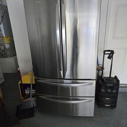 Stainless Steel Used Refrigerator 