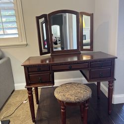Small Vanity & Stool