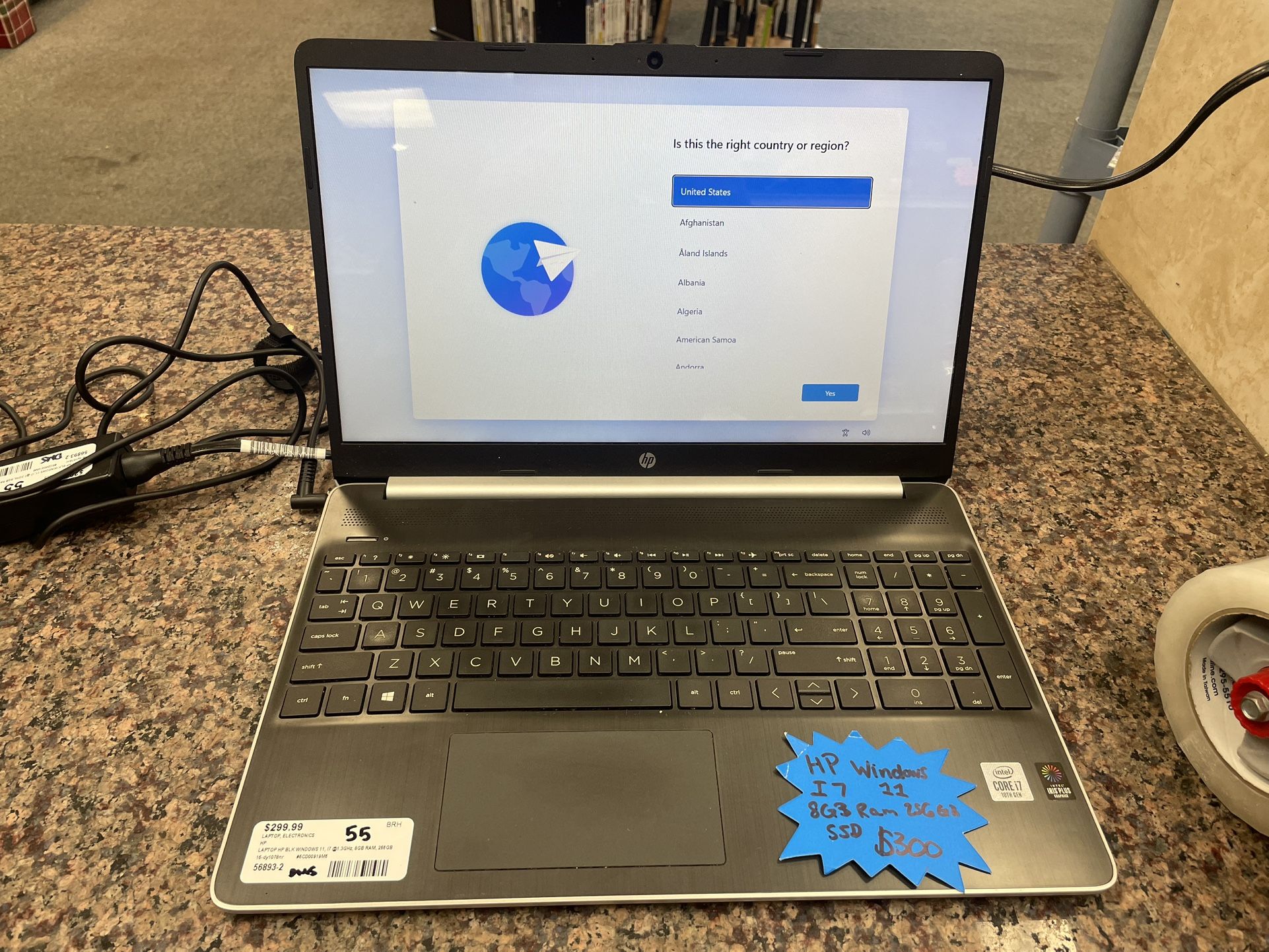Hp Notebook 15.6” 