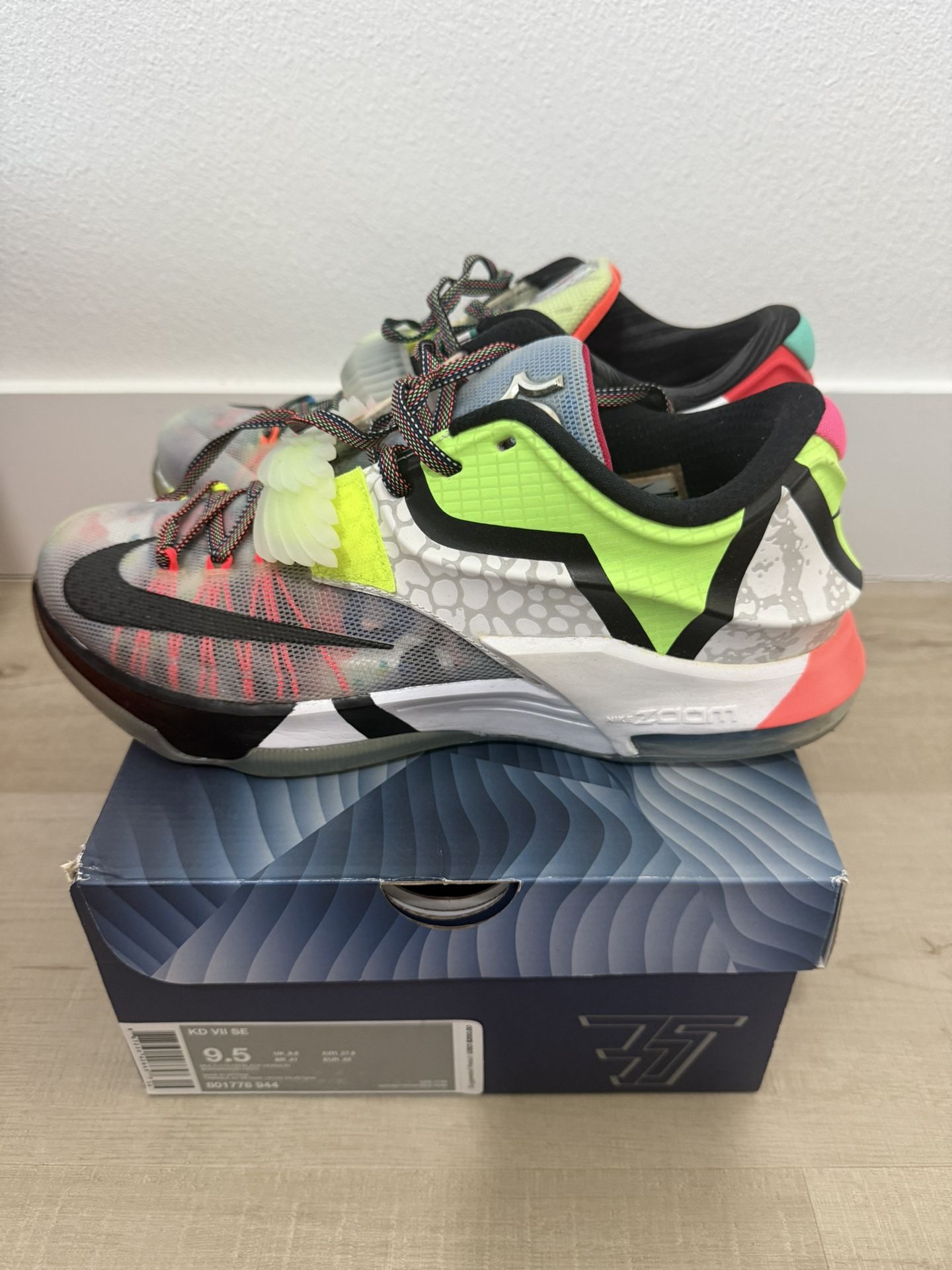 Nike KD 7 SE What The KD Sz 9.5