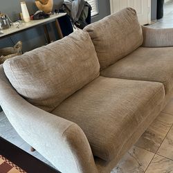 Gray Mid century modern sofa