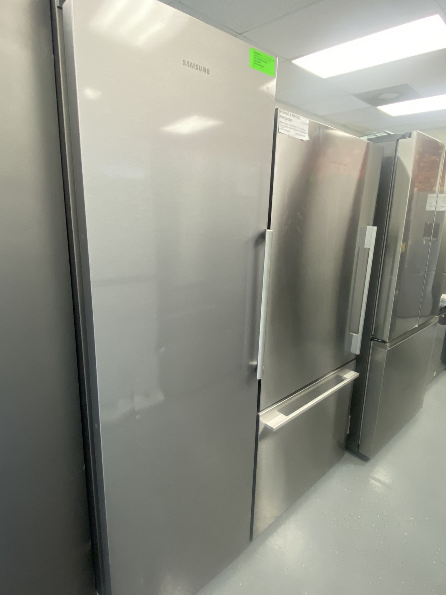 11.4 cu. ft. Convertible Upright Freezer Refrigerator with Drawers in Stainless Look