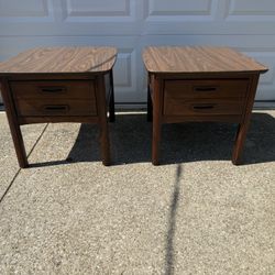 Solid Wood End Tables