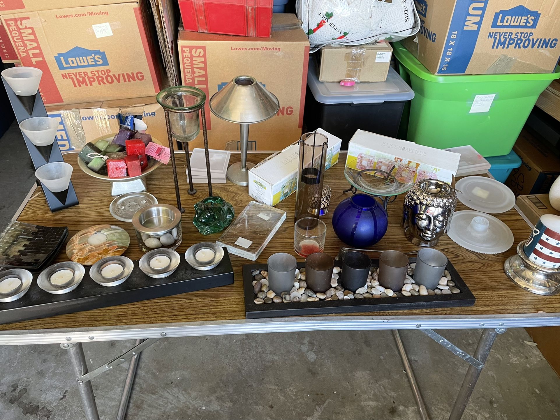 Awesome Various Candle Holders, Votifs, etc  I am selling all of my various candle holders, Knickknacks, etc. Some are like new and never used. They r