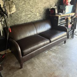 Leather Sofa 