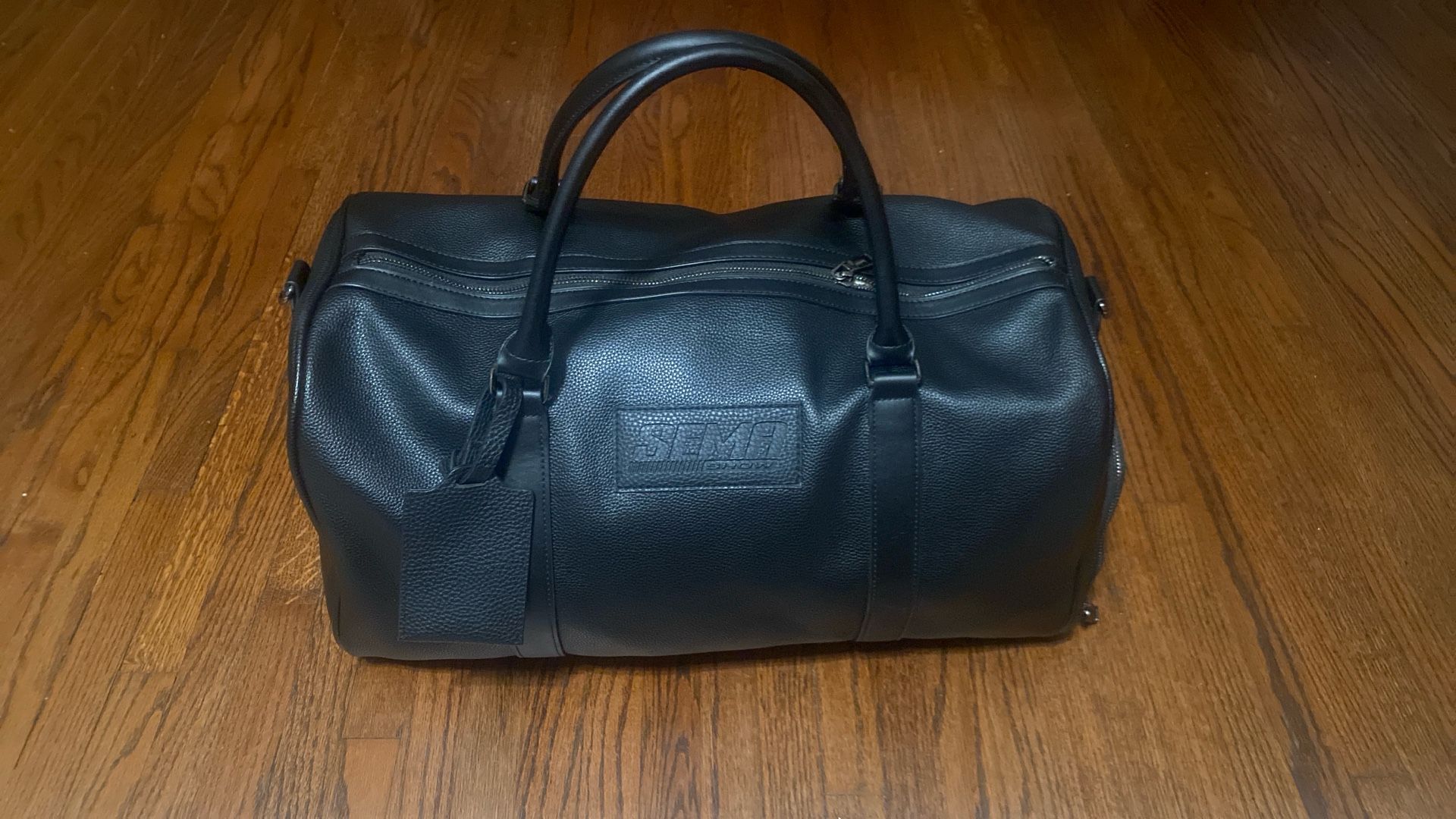 Leather duffle Bag