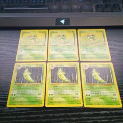 Pokemon Caterpie & Metapod Base Set $5 Per Set $12 For All 3