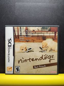 NINTENDO DS NINTENDOGS BEST FRIENDS