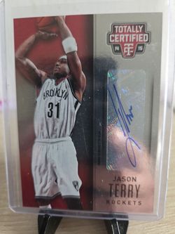 Rockets  Jason  Terry  Parallel  Card