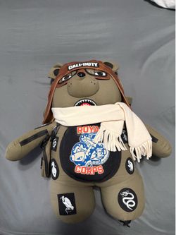 Sprayground call of duty teddy bear backpack