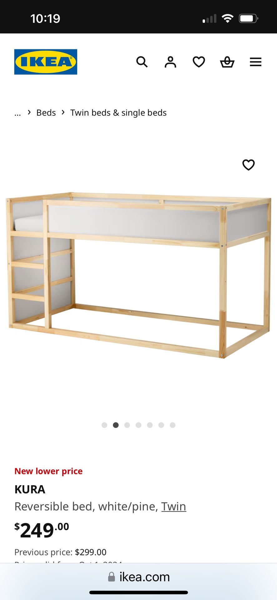 Kura IKEA Bunk Bed