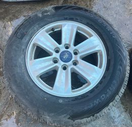 2020 ford f150 17in wheel and tire