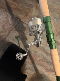 Van Staal (VS300SX2) on a 9ft custom rod only used twice
