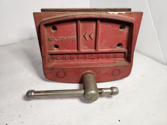 Vintage Craftsman Woodworking Vise Under Bench Tool WORKS Shop Garage