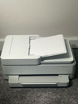 HP ENVY 6458e All-in-One Printer — Wi-Fi Verified Working — Needs Ink — AS-IS