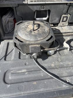 Propane camping fire pit