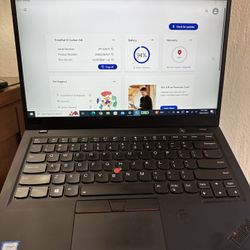 Touchscreen Lenovo ThinkPad X1 Carbon 6th Gen 14" FHD i5-8350U 8GB RAM 256GB SSD Win10 Pro upgradable to Windows 11