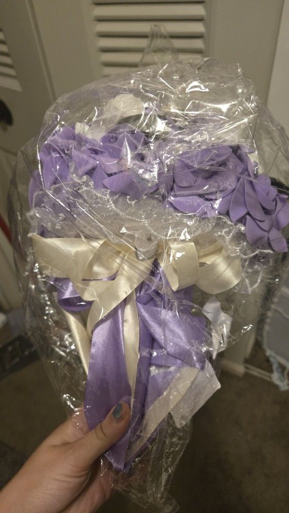 Artificial Flower Bouquet Unopened 