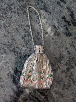 Vintage Metal Mesh Evening Purse