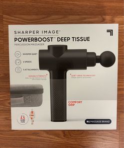 Sharper Image Powerboost Deep Tissue Percussion Massager