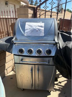 Stainless steel barbecue works great