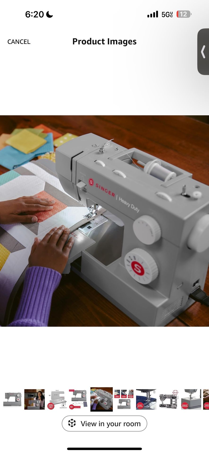 SINGER Heavy Duty Sewing Machine W/ Free Mannequin