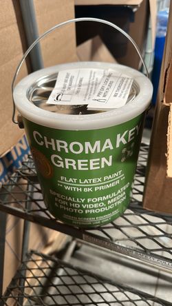 Chroma key green