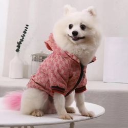 Pink Dog Jacket Size Small / Medium 