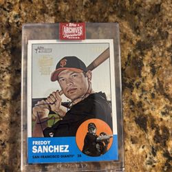 Freddy Sánchez card on card auto 2/49