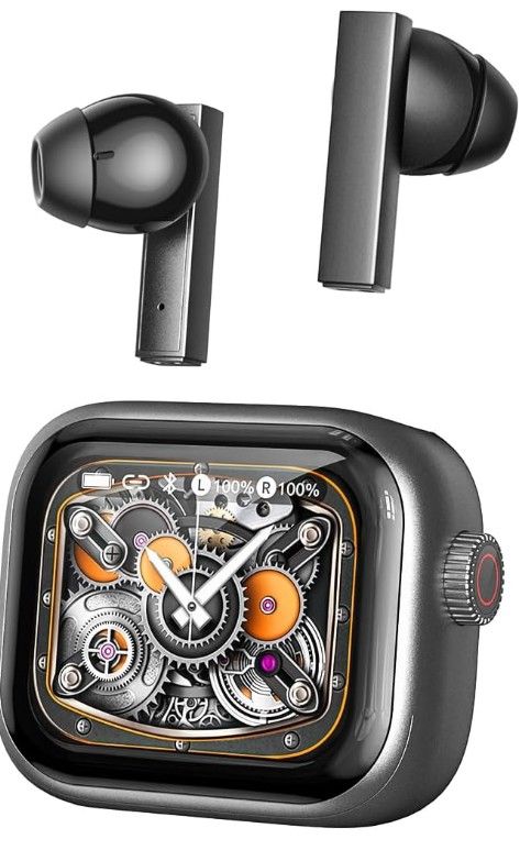 NE40 Translation Earbuds, Translation Earbuds Real Time for 134 Languages, Bluetooth 6.0 Translation Headphones with LCD Screen