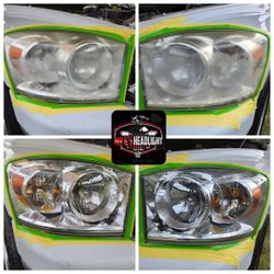 Headlights restoration