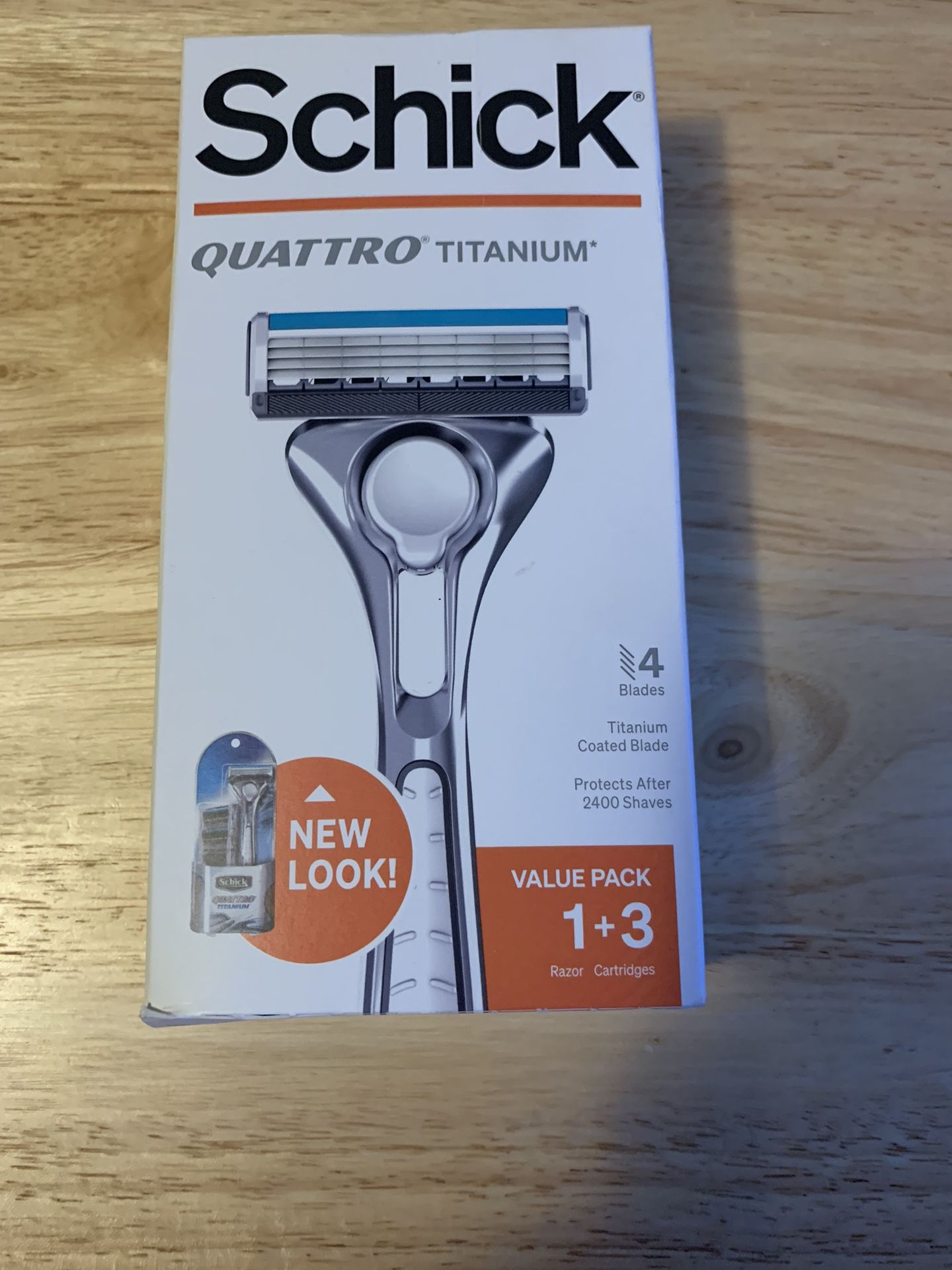 Schick Quattro Razor brand new $10