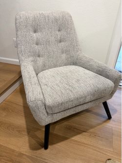 Pair (2) Gray Living Spaces Chairs