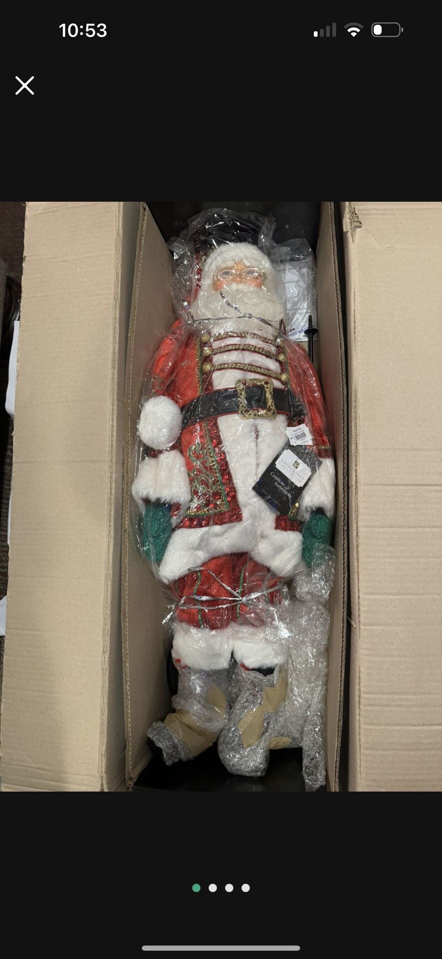 Brand New Jolly Saint Nick From Katherine’s Collection