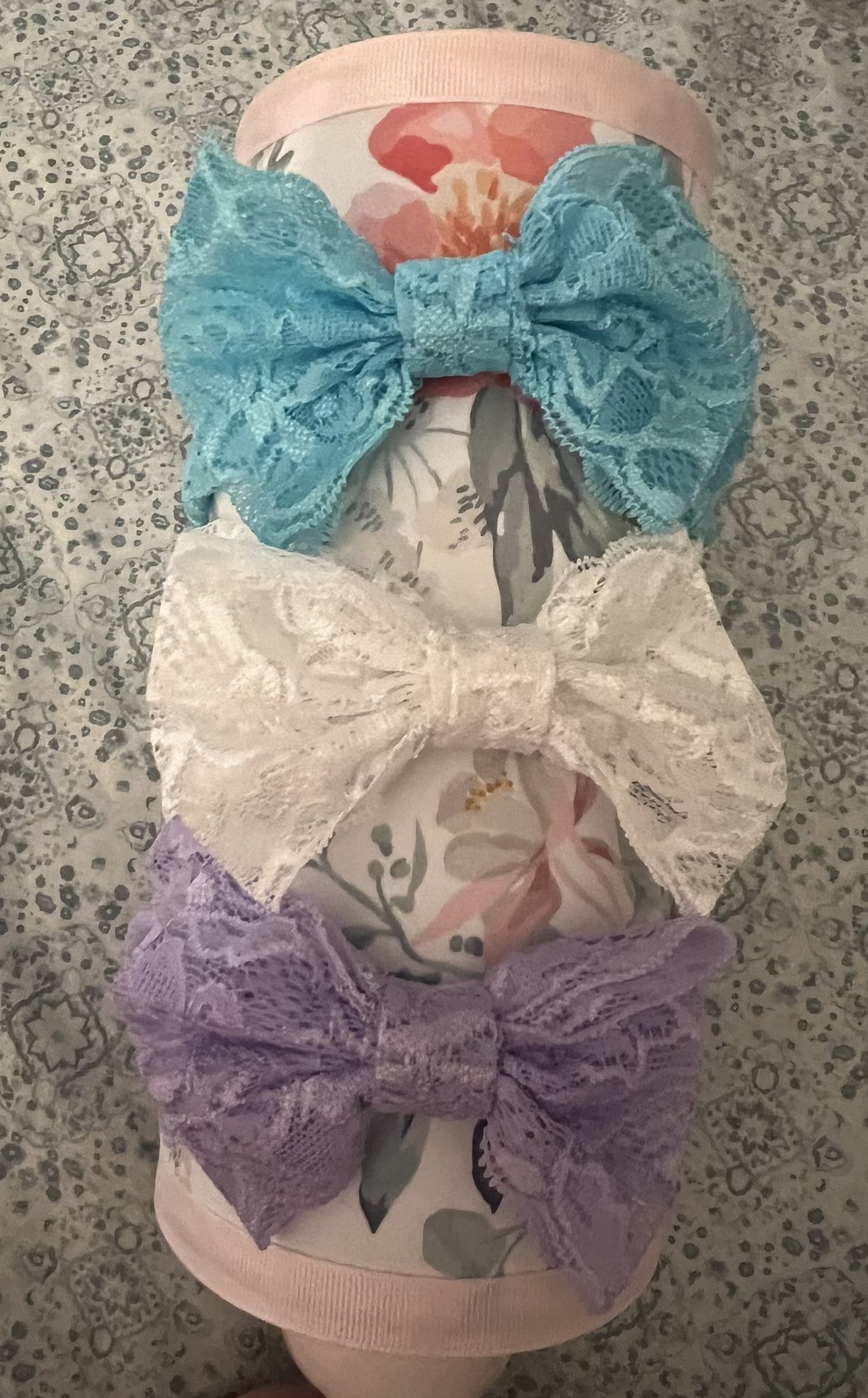 New Baby Lace Bows