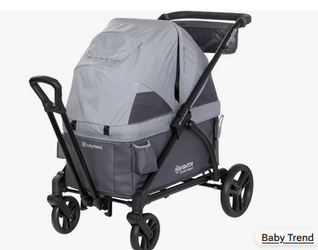 Brand New Baby Trend Navigator 2-in-1 Stroller Wagon (Madrid Grey)