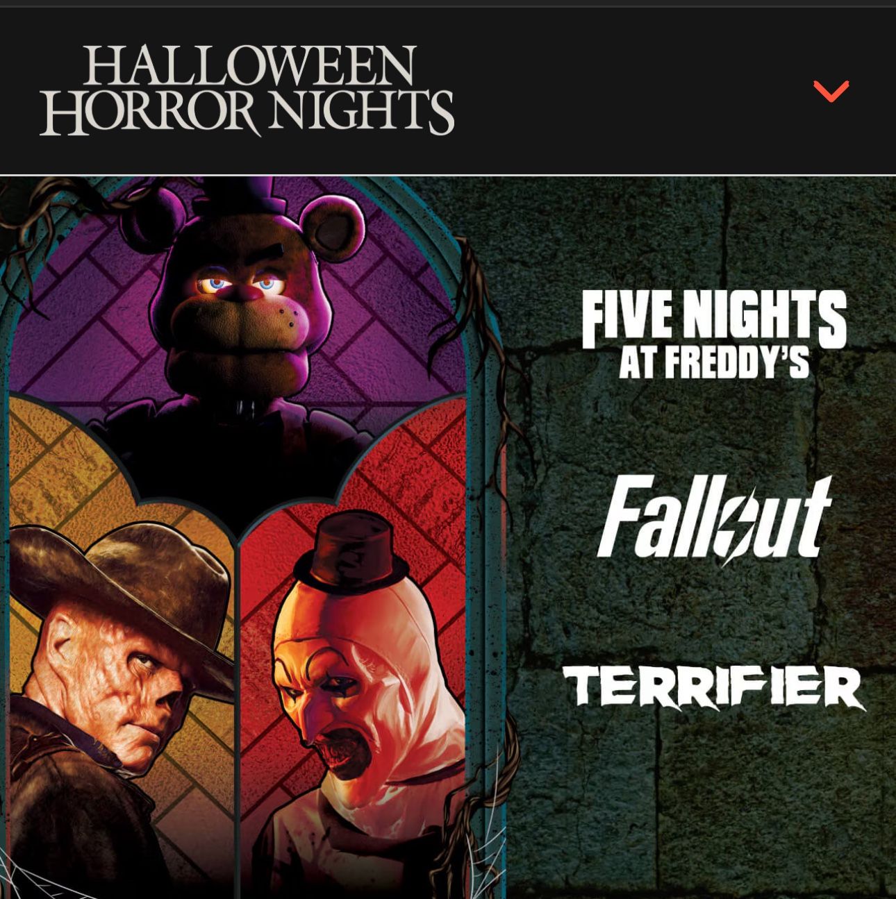 4 GA Universal Studios Halloween Horror Nights Tickets