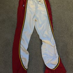 1(contact info removed) Atlanta Hawks Warmup tear away pants 