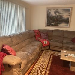 Upholstery Long Reclining sofa 