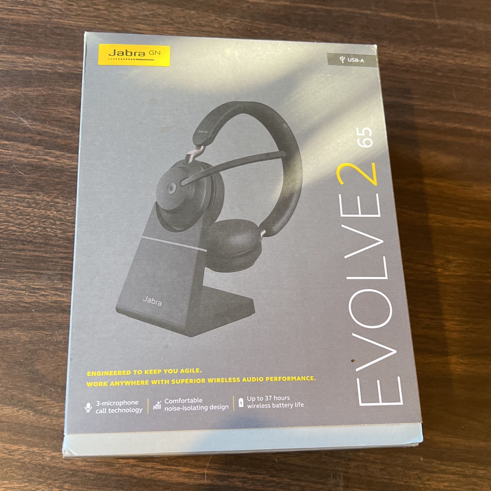 Jabra Evolve 2 65 Brand New Bluetooth Headset / Headphones With Mic